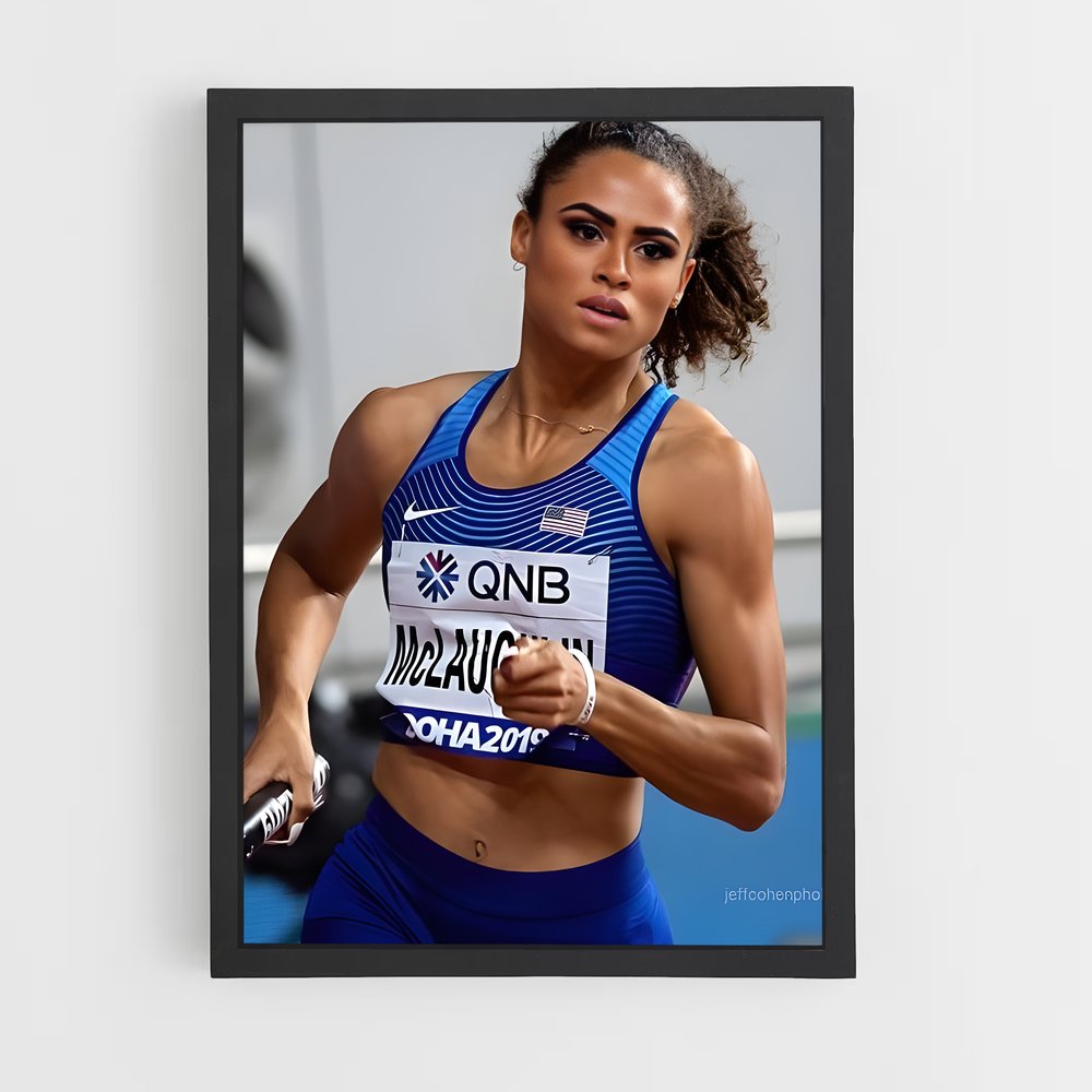 Poster Sprint d'Étoile – affiche Athlétisme (vue 2)